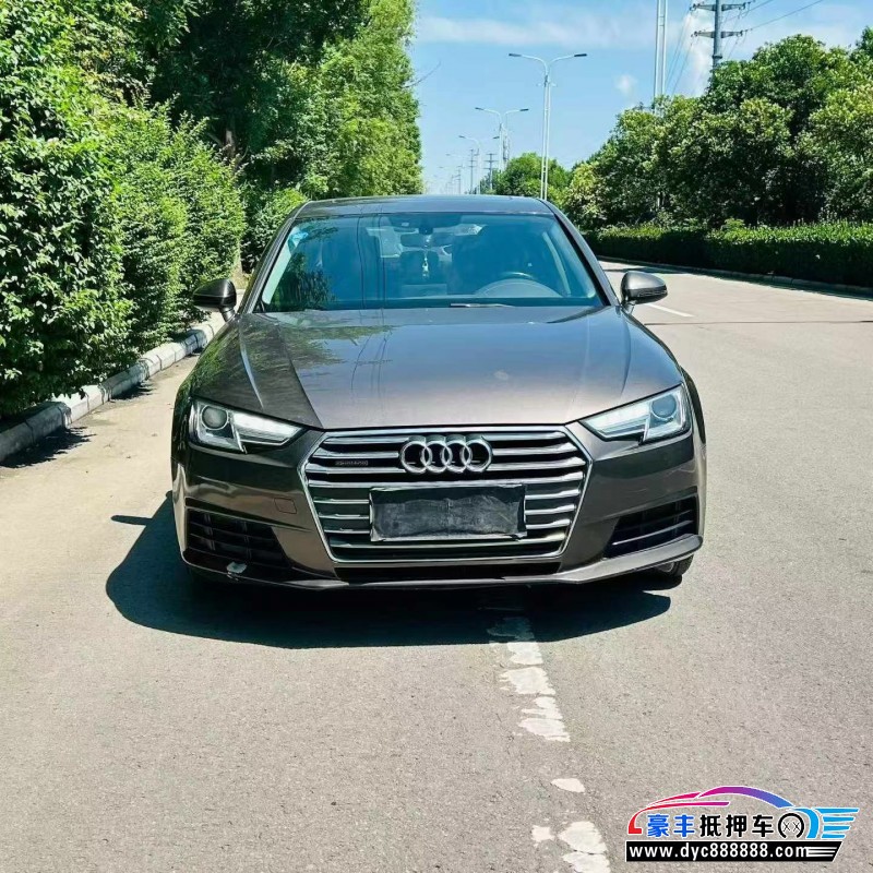抵押车出售17年奥迪A4轿车