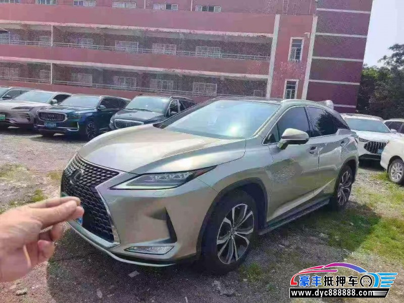 20年雷克萨斯RX轿车抵押车出售