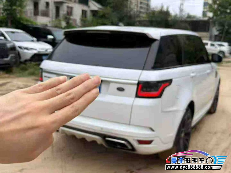 18年路虎揽胜运动轿车抵押车出售
