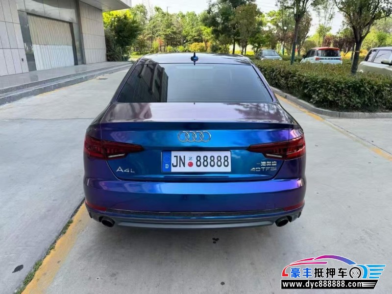 18年奥迪A4轿车抵押车出售