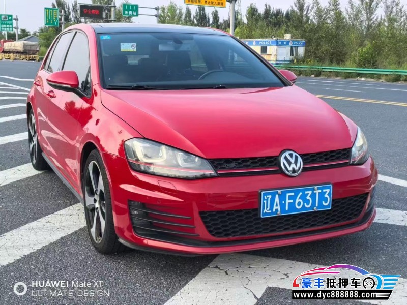 15年大众高尔夫轿车抵押车出售