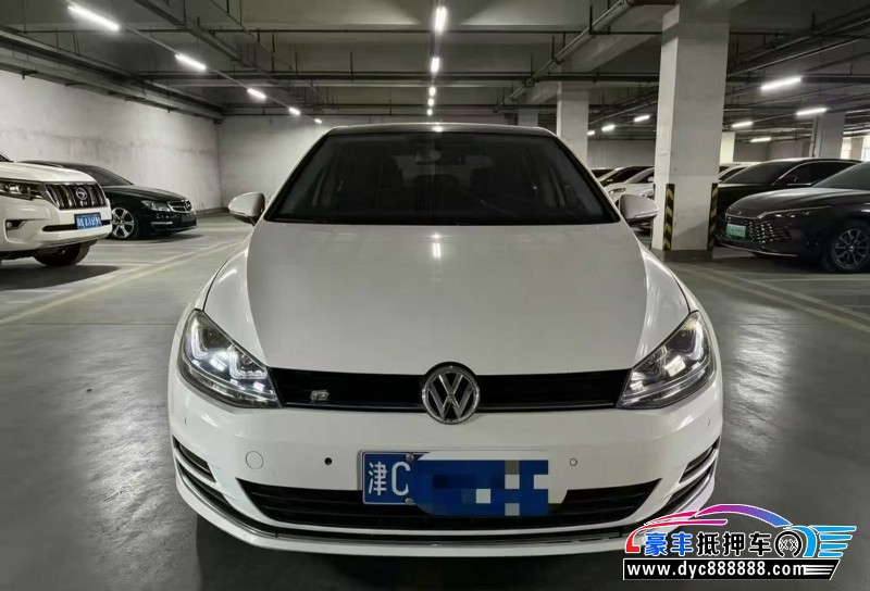 16年大众高尔夫轿车抵押车出售