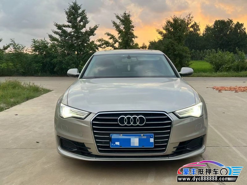 抵押车出售17年奥迪A6L轿车