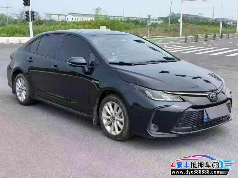 24年丰田卡罗拉轿车抵押车出售