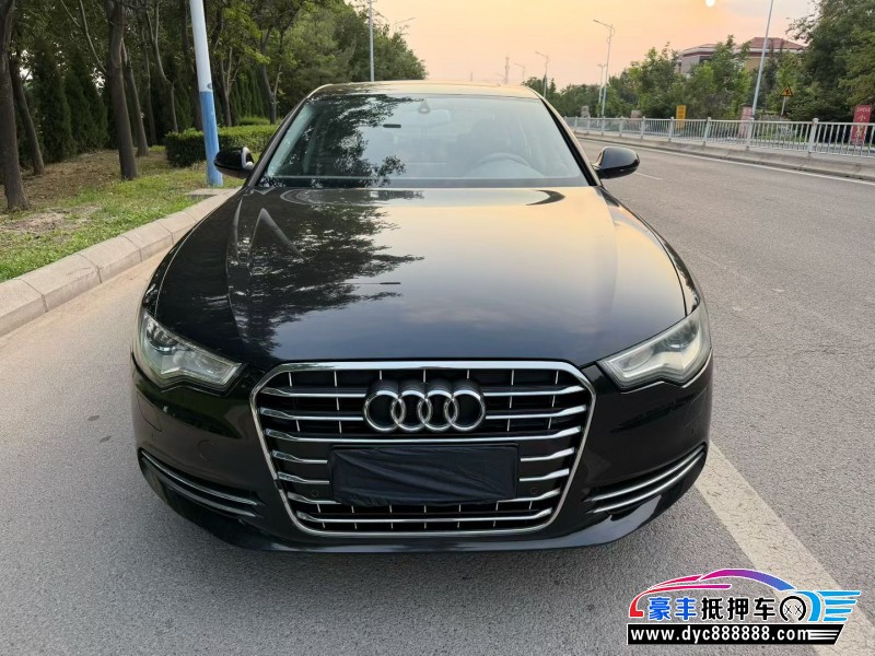 抵押车出售13年奥迪A6L轿车