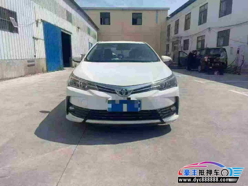 抵押车出售19年丰田卡罗拉轿车