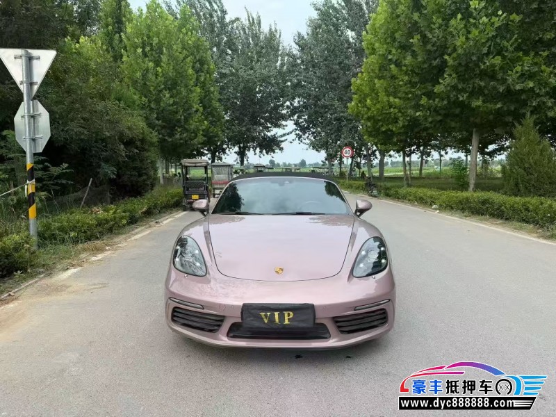 抵押车出售22年保时捷718轿车
