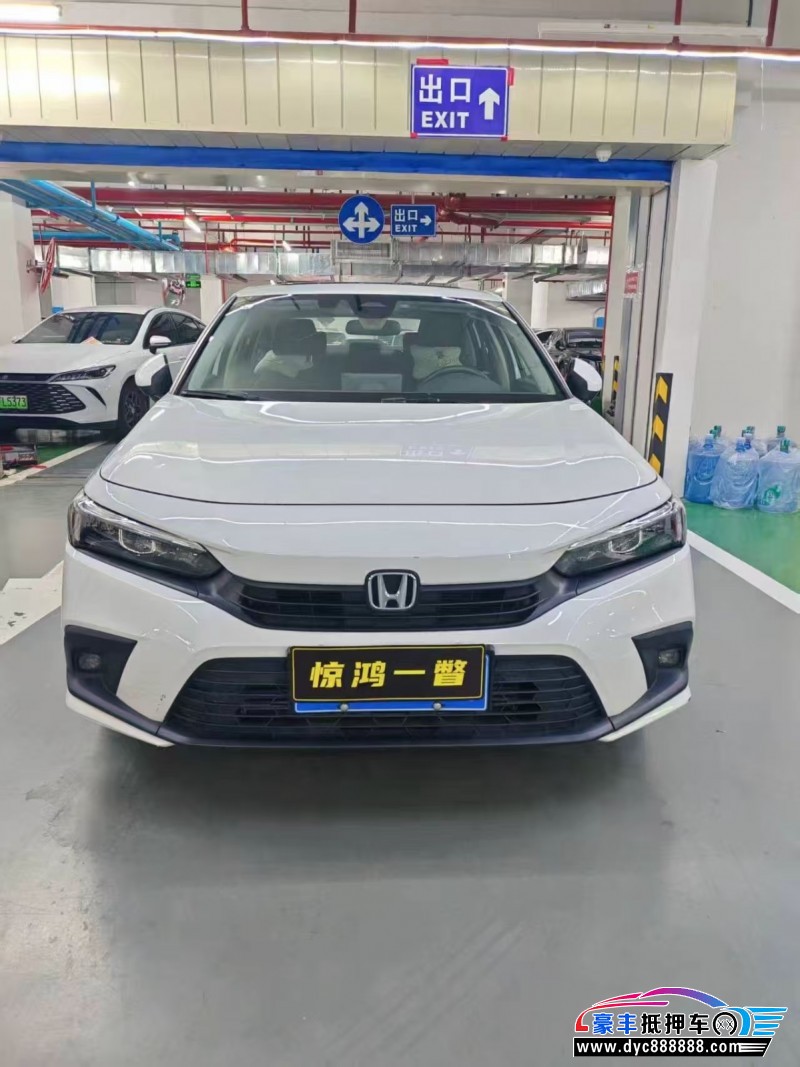 抵押车出售23年本田思域轿车