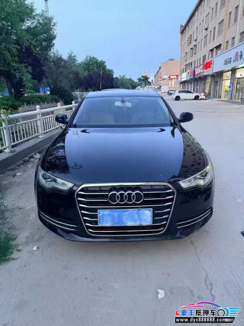 12年奥迪A6L轿车抵押车出售