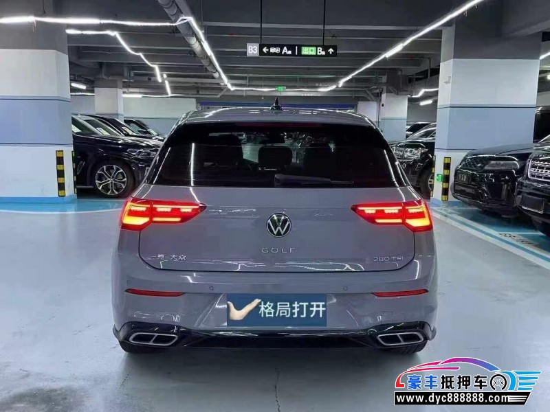 22年大众高尔夫轿车抵押车出售