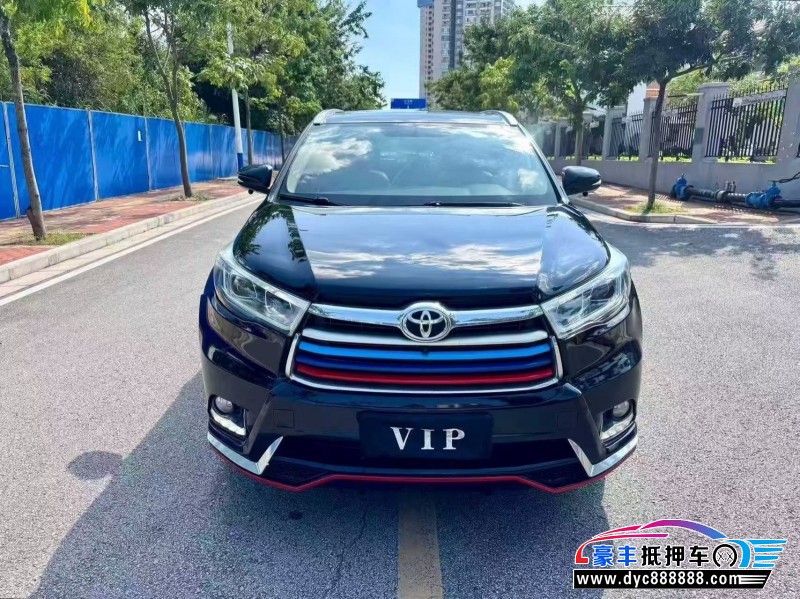 抵押车出售16年丰田汉兰达轿车