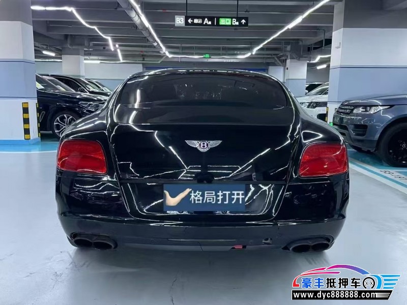 14年宾利GT轿车抵押车出售