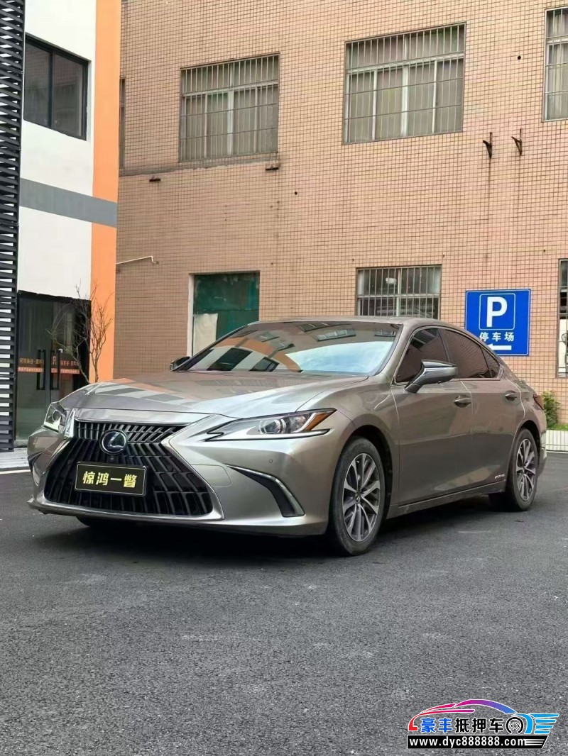 22年雷克萨斯ES轿车抵押车出售