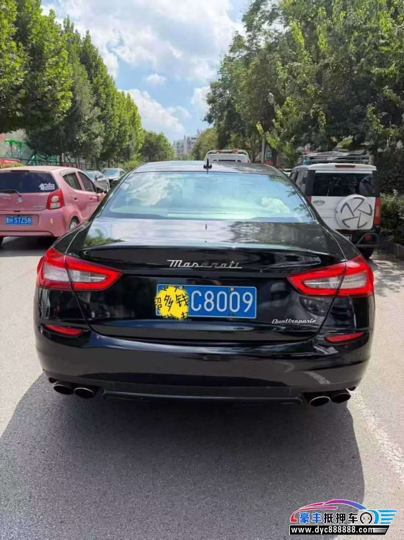 13年玛莎拉蒂总裁轿车抵押车出售