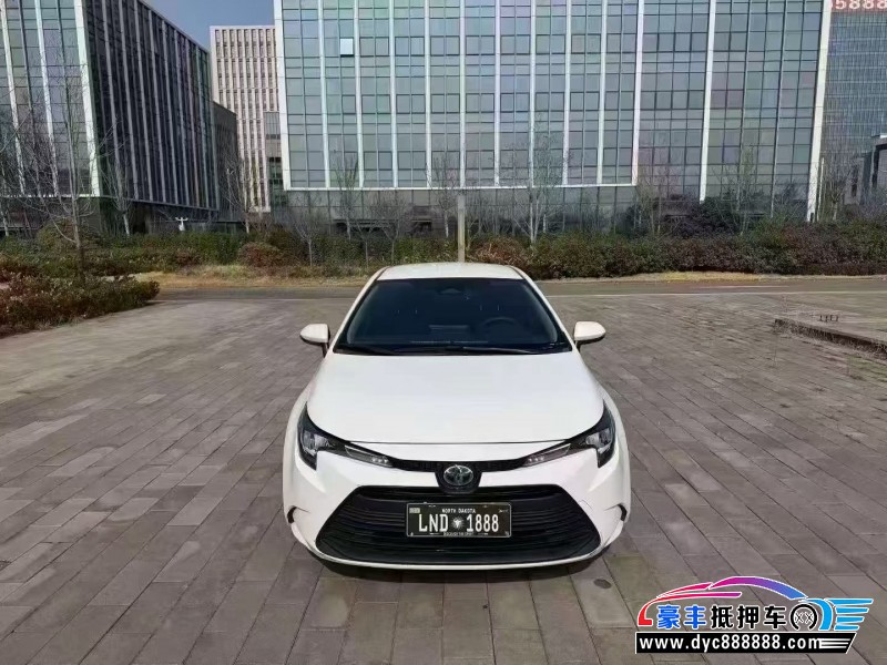 抵押车出售23年丰田雷凌轿车