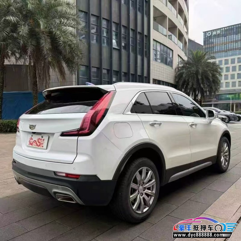 19年凯迪拉克XT4轿车抵押车出售