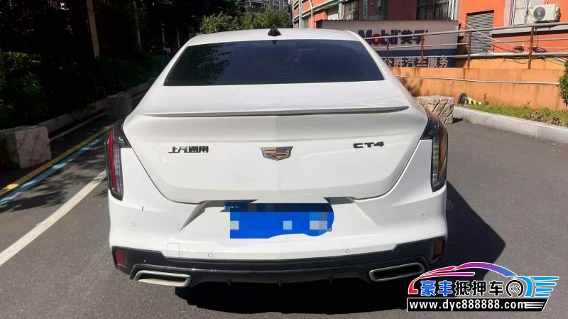 23年凯迪拉克CT4轿车抵押车出售