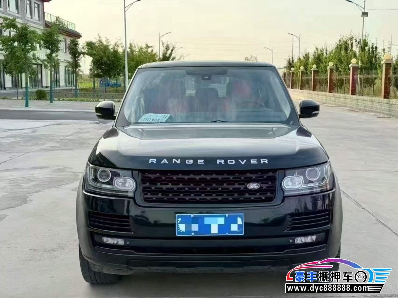 抵押车出售14年路虎揽胜行政轿车
