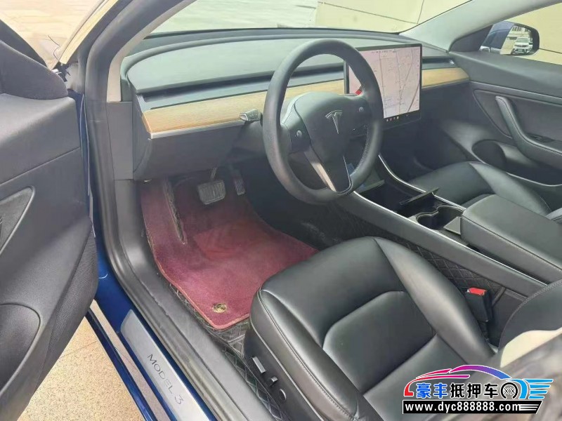 20年特斯拉MODEL 3轿车抵押车出售