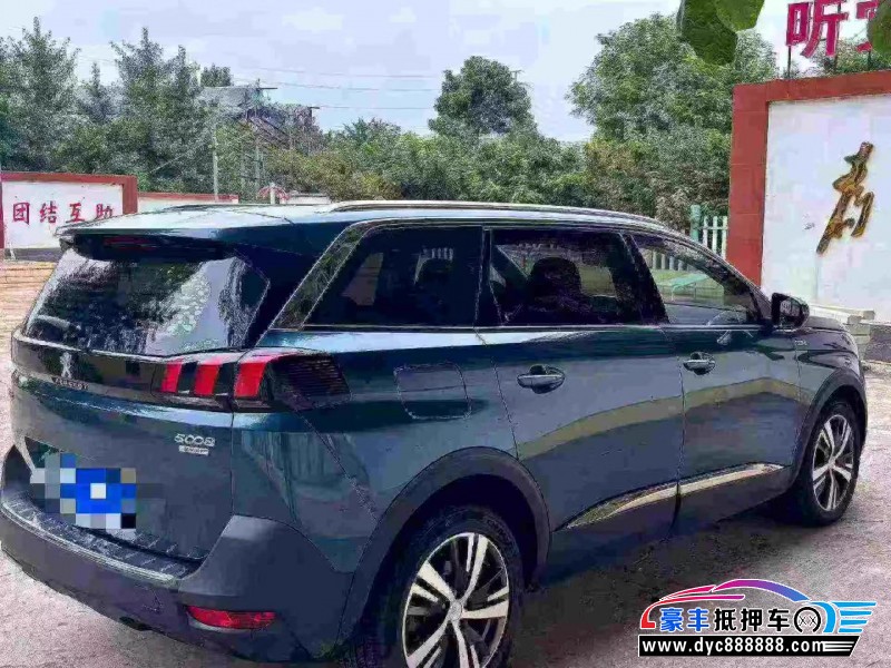 18年标致5008轿车抵押车出售