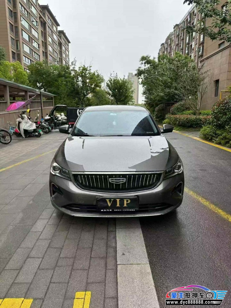 抵押车出售23年吉利帝豪轿车