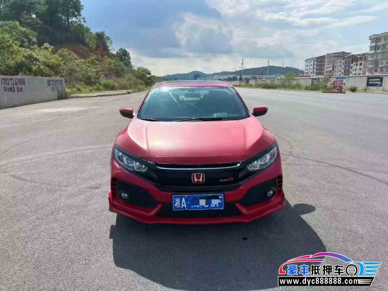 抵押车出售17年本田思域轿车