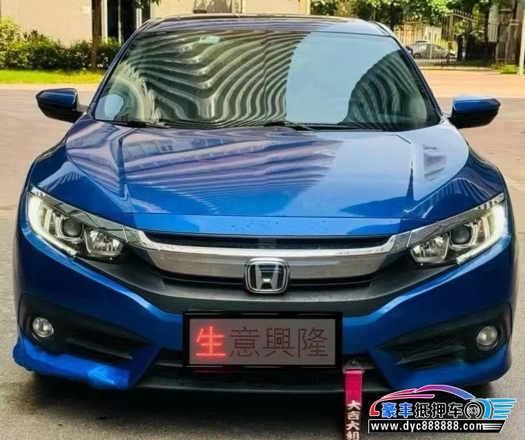 抵押车出售19年本田思域轿车