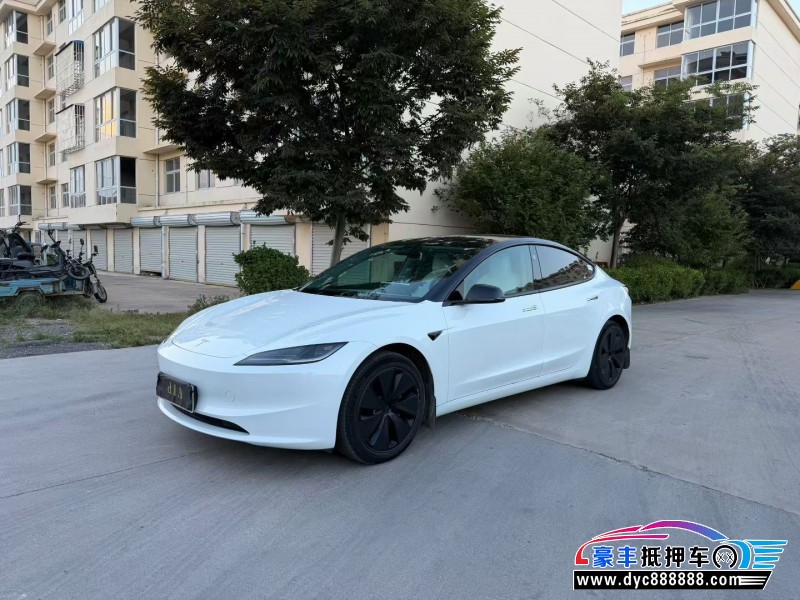 24年特斯拉MODEL 3轿车抵押车出售