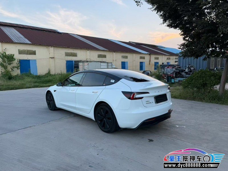 24年特斯拉MODEL 3轿车抵押车出售