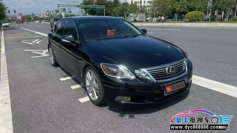 11年雷克萨斯GS轿车抵押车出售