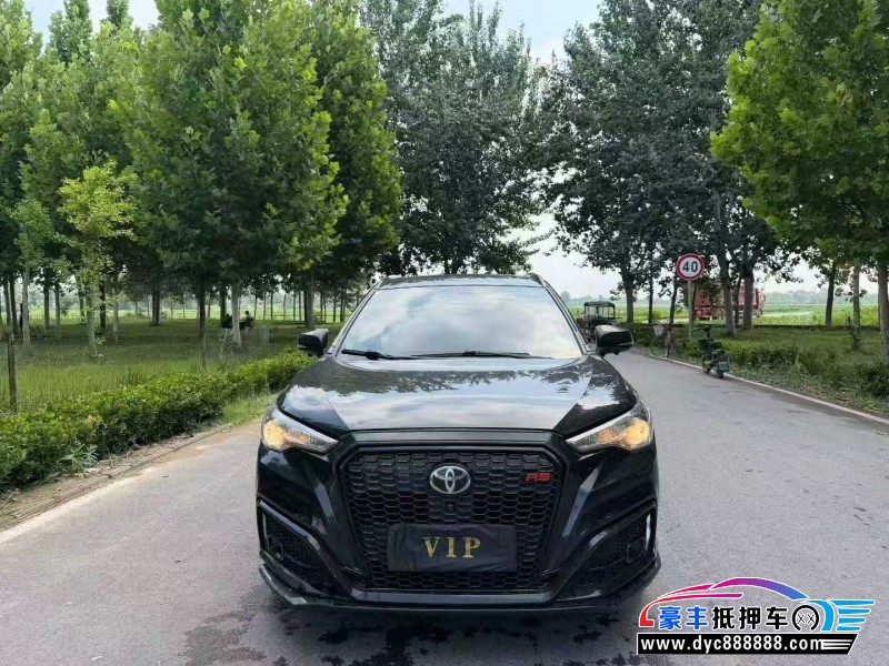 抵押车出售24年丰田锐放轿车