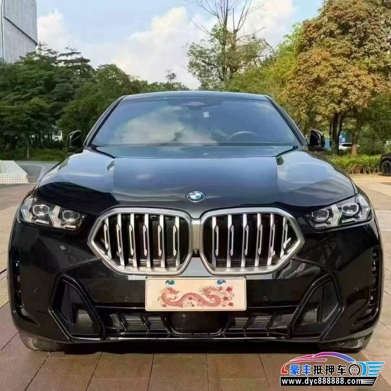 25年宝马X6轿车抵押车出售