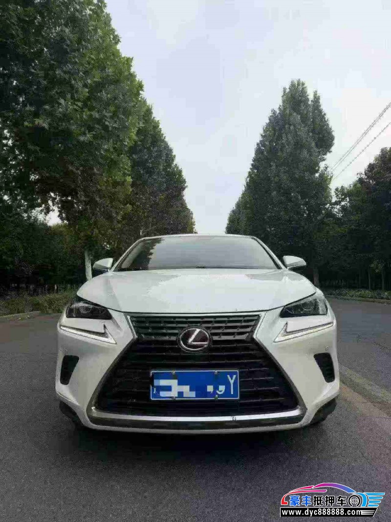 20年雷克萨斯NX轿车抵押车出售