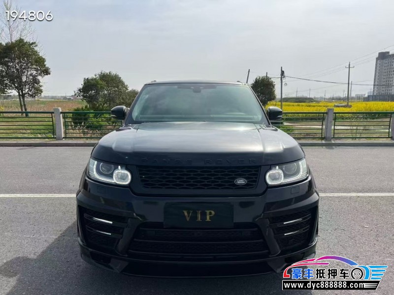 抵押车出售17年路虎揽胜运动版轿车