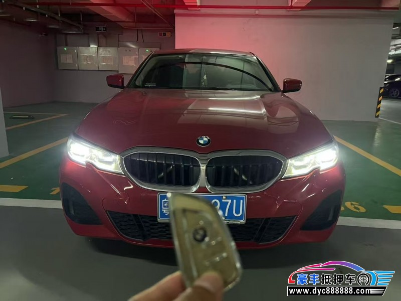 抵押车出售21年宝马3系轿车