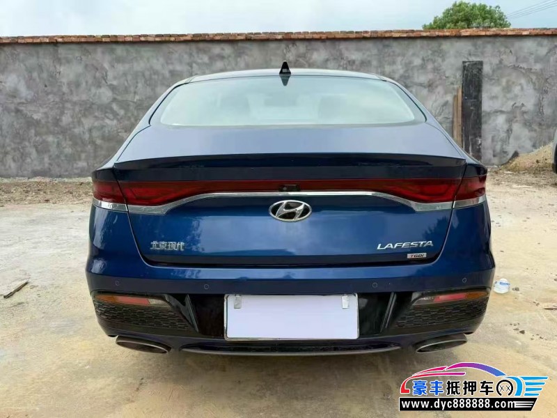 21年现代菲斯塔轿车抵押车出售