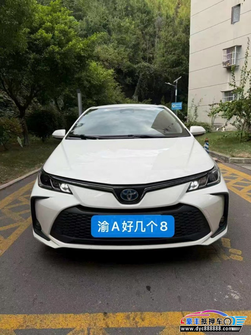抵押车出售24年丰田卡罗拉轿车