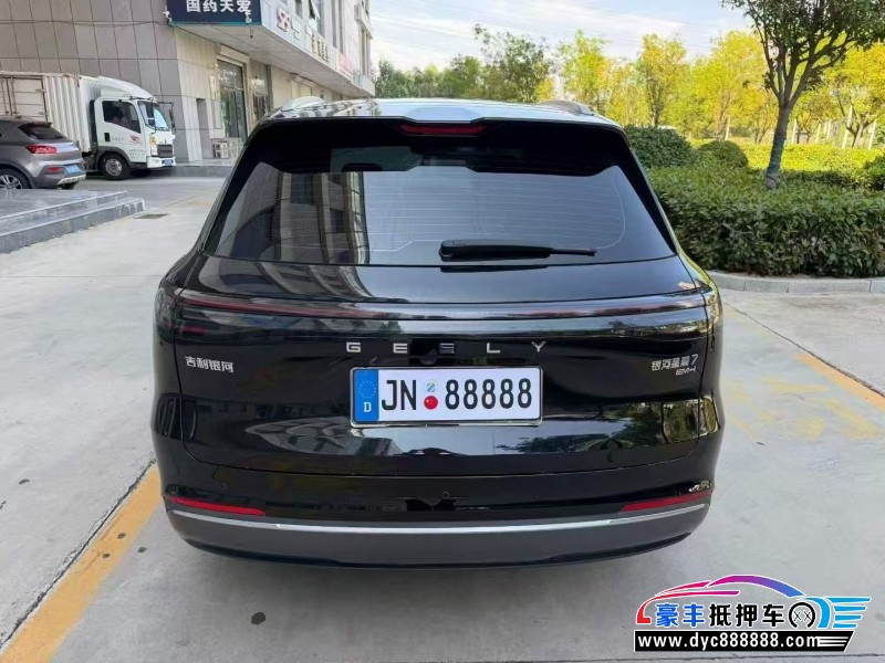 25年吉利银河L7轿车抵押车出售