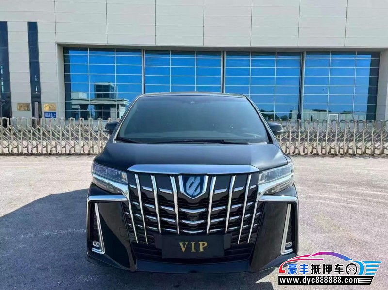 抵押车出售22年丰田埃尔法轿车