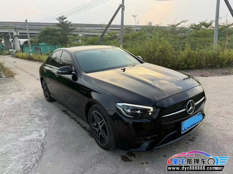 22年奔驰E轿车抵押车出售