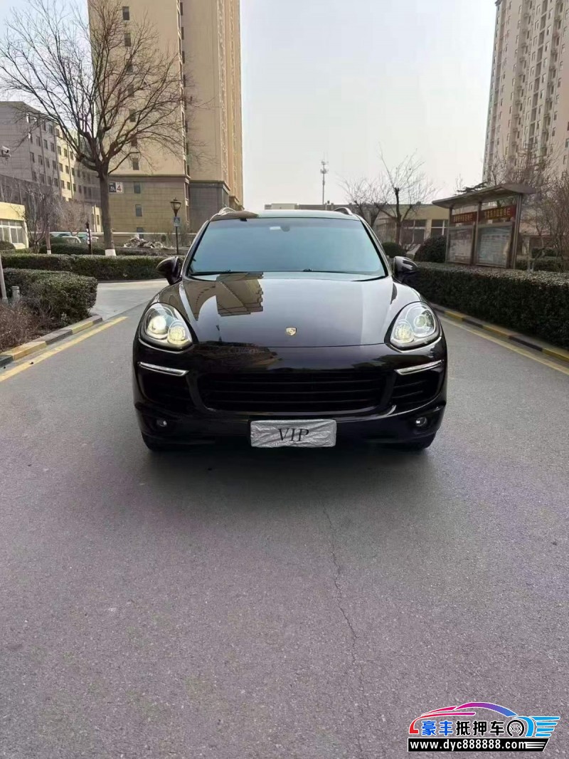 17年保时捷卡宴轿车抵押车出售