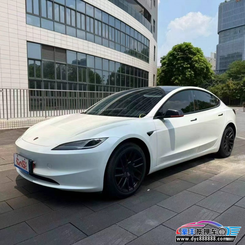 24年特斯拉MODEL 3轿车抵押车出售