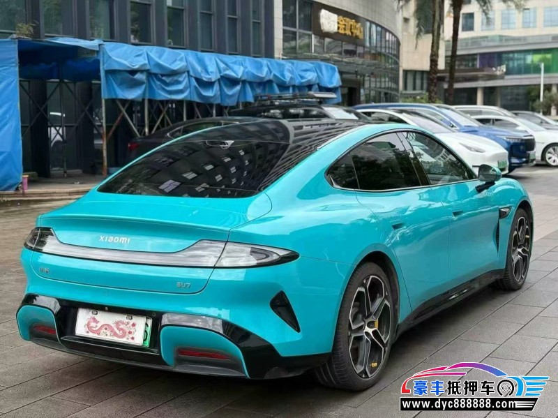 25年小米SU7轿车抵押车出售