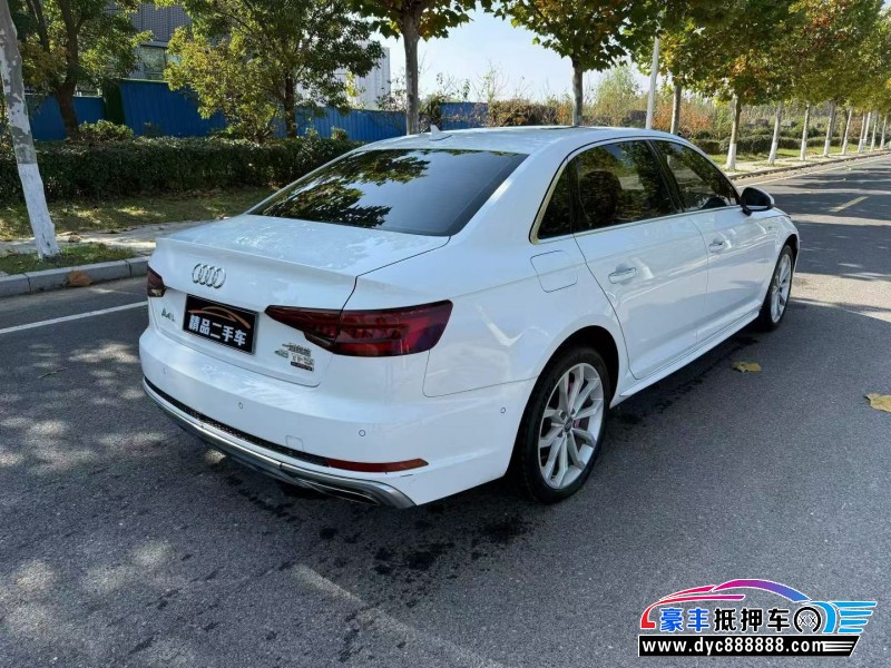 19年奥迪A4L轿车抵押车出售