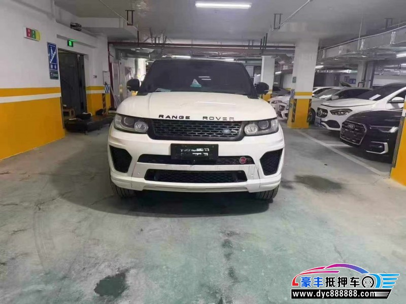 15年路虎揽胜运动轿车抵押车出售