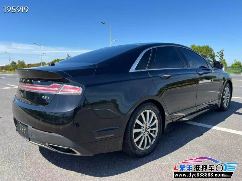 19年林肯MKZ轿车抵押车出售