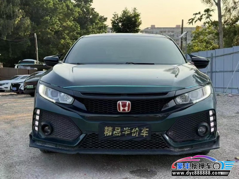 抵押车出售18年本田思域轿车