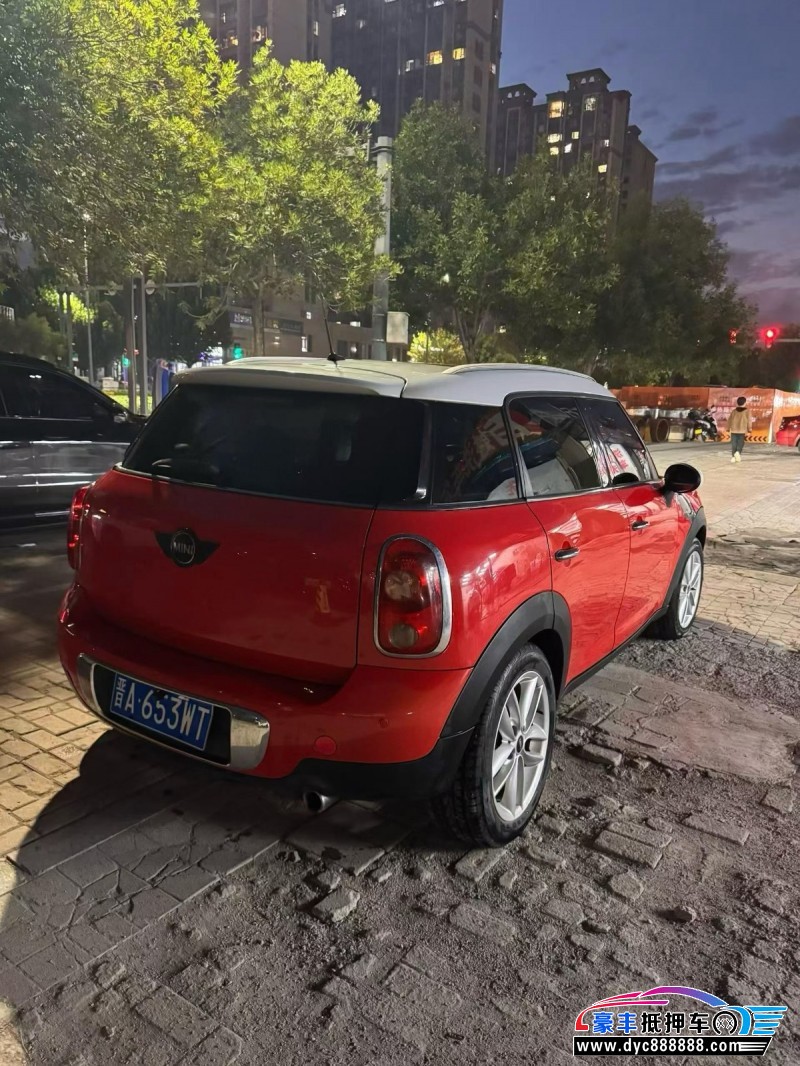 11年宝马MINI轿车抵押车出售