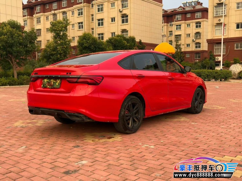 22年吉利缤瑞轿车抵押车出售