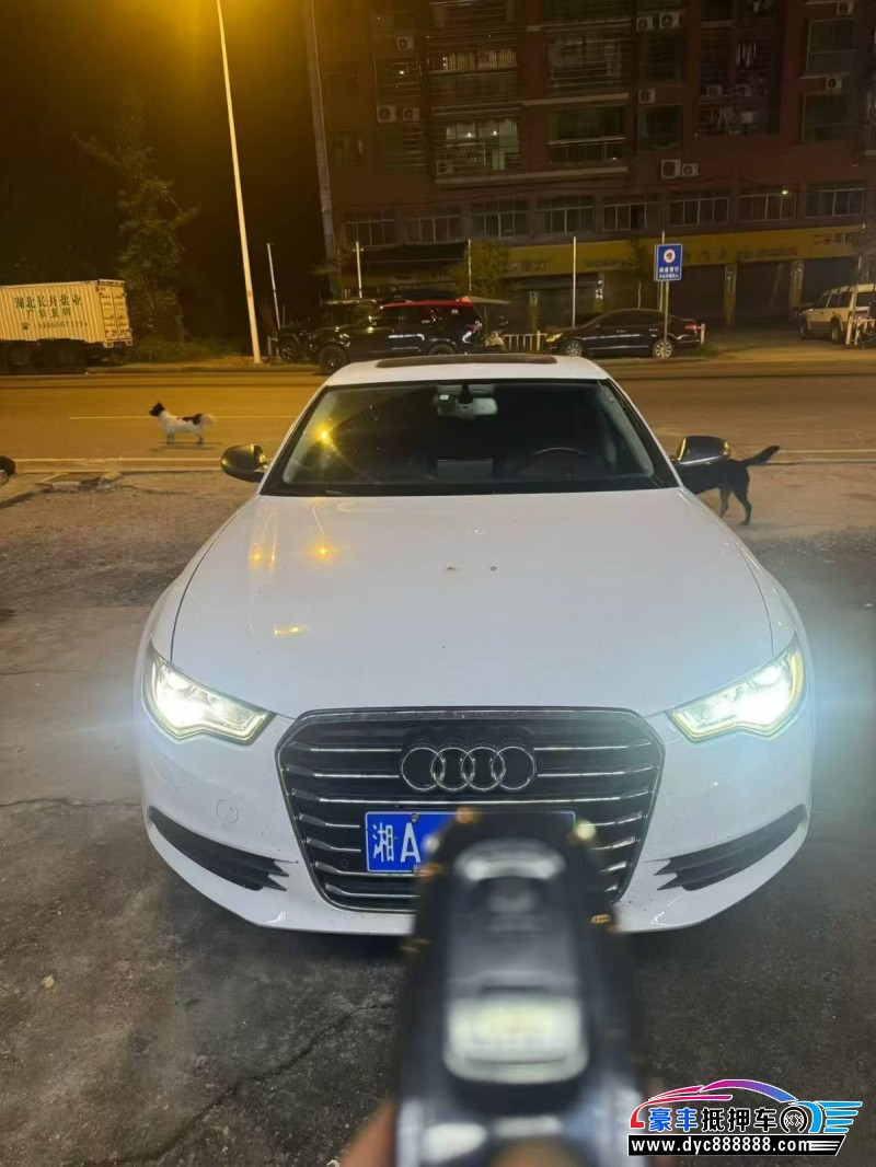 抵押车出售16年奥迪A6L轿车